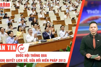 [Video] Thời sự 24h ngày 16/6/2025: Quốc hội thông qua Nghị quyết lịch sử, sửa đổi Hiến pháp 2013