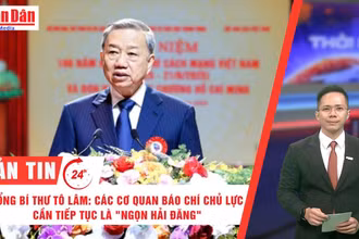 [Video] Thời sự 24h ngày 21/6/2025: Tổng Bí thư Tô Lâm: Các cơ quan báo chí chủ lực cần tiếp tục giữ vai trò "ngọn hải đăng"