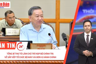 [Video] Thời sự 24h ngày 6/6/2025: Tổng Bí thư Tô Lâm: Không để phát sinh vấn đề phức tạp nội bộ khi sắp xếp bộ máy 