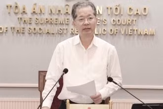 Chánh án Tòa án nhân dân tối cao Nguyễn Văn Quảng.
