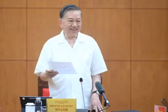 Tổng Bí thư, Chủ tịch nước Tô Lâm phát biểu chỉ đạo tại cuộc làm việc. (Ảnh: ĐĂNG KHOA)