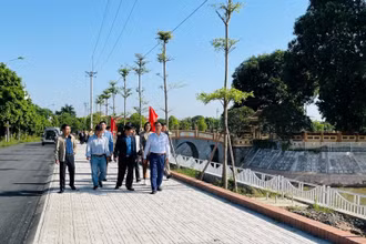 Diện mạo nông thôn mới huyện Thanh Trì. 