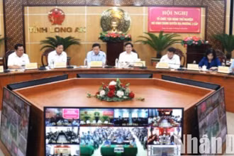 Hội nghị tổ chức vận hành chính quyền thử nghiệm mô hình chính quyền địa phương 2 cấp.