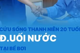[Video] 3 phút quyết định sự sống của nam cứu hộ bể bơi 20 tuổi bị ngừng tim