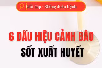 [Video] 6 dấu hiệu cảnh báo sốt xuất huyết