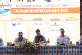 Hiệp hội Doanh nghiệp Đức tại Việt Nam (GBA) tổ chức công bố Lễ hội Bia GBA Oktoberfest Việt Nam 2025. (Ảnh: ANH ĐÀO)
