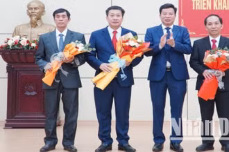 Tỉnh ủy Đắk Nông tổ chức Hội nghị thông báo kết luận của Ban Thường vụ Tỉnh ủy về công tác cán bộ của các xã, phường mới.