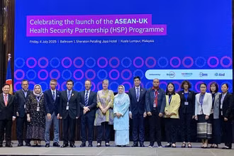 Hiệp hội các quốc gia Đông Nam Á (ASEAN) và Vương quốc Anh chính thức khởi động Chương trình Hợp tác An ninh Y tế ASEAN - Vương quốc Anh (HSP). 