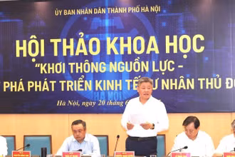Quang cảnh buổi hội thảo.