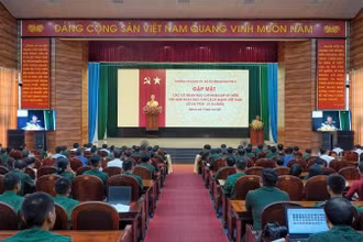 Quang cảnh buổi gặp mặt.