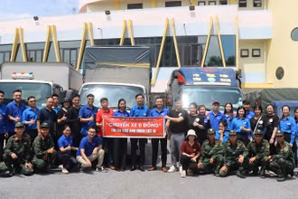 Ngay sau khi tiếp nhận, các phần quà nhanh chóng được Tỉnh đoàn Bắc Ninh phối hợp Câu lạc bộ Chuyến xe “0 đồng” chuyển tới các địa phương.