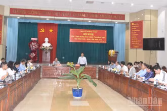 Quang cảnh hội nghị.