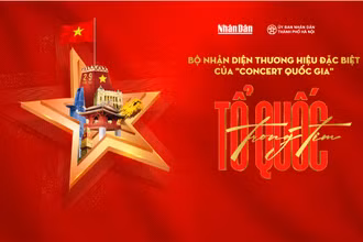 Bộ nhận diện thương hiệu đặc biệt của "Concert quốc gia"