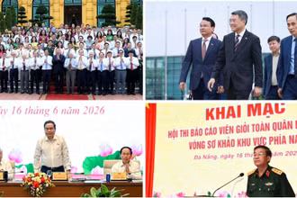 Tin nổi bật ngày 16/6: Tổng Bí thư, Chủ tịch nước Tô Lâm gặp mặt 101 nhà báo tiêu biểu; Thủ tướng lên đường tham dự Hội nghị Cấp cao Kỷ niệm 35 năm quan hệ ASEAN-Nga