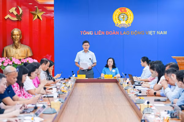 Toàn cảnh hội nghị giao ban. (Ảnh: THANH HÀ)