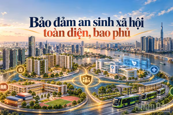 Bảo đảm an sinh xã hội toàn diện, bao phủ