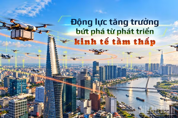 Động lực tăng trưởng bứt phá từ phát triển kinh tế tầm thấp