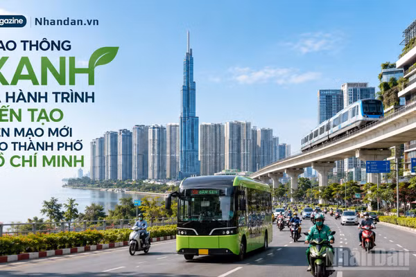 Giao thông xanh và hành trình kiến tạo diện mạo mới cho Thành phố Hồ Chí Minh