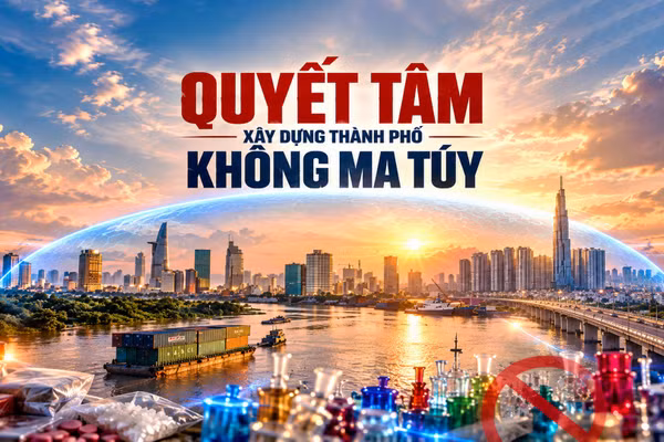 Quyết tâm xây dựng thành phố không ma túy