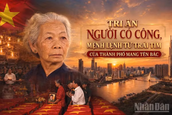 Tri ân người có công, mệnh lệnh từ trái tim từ thành phố mang tên Bác