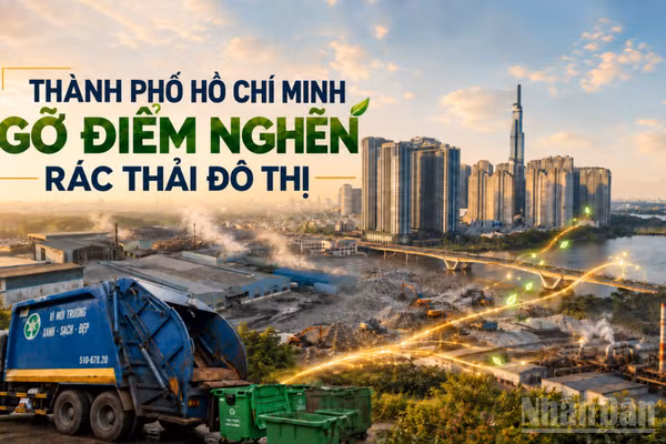 Giải bài toán xử lý rác của đô thị Thành phố Hồ Chí Minh 