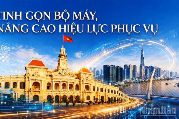 Tinh gọn bộ máy, nâng cao hiệu lực phục vụ