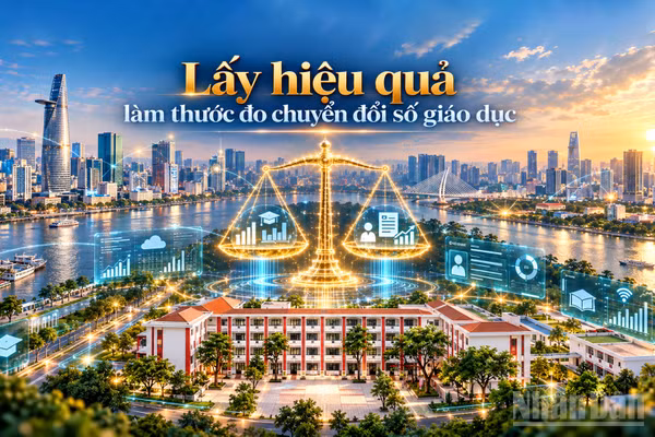 Lấy hiệu quả làm thước đo chuyển đổi số giáo dục