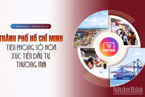 Thành phố Hồ Chí Minh tiên phong số hóa xúc tiến đầu tư, thương mại