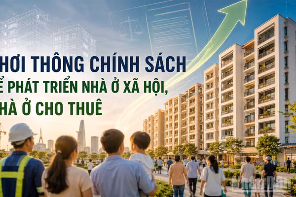 Khơi thông chính sách để phát triển nhà ở xã hội, nhà cho thuê 