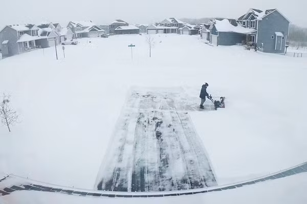 Nhiệt độ ở Minnesota giảm xuống âm 10oC vào mùa đông. Ảnh: REUTERS