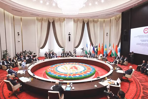 Hội nghị cấp cao SCO diễn ra tại Bishkek. Ảnh: TASS