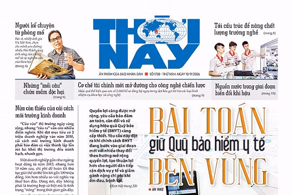 Đón đọc Thời Nay số 1738, phát hành thứ năm, ngày 10/9