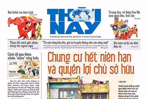 Đón đọc Thời Nay số 1742, phát hành thứ năm, ngày 24/9