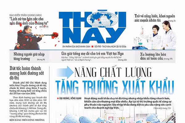 Đón đọc Thời Nay số 1750, phát hành thứ năm, ngày 22/10