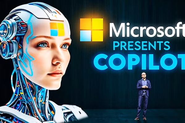 CEO Microsoft Satya Nadella tại lễ ra mắt một mô hình AI. Ảnh: AI SHOWDOWN 