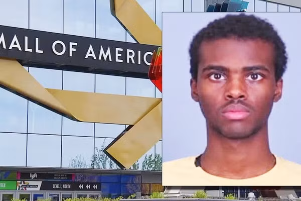 Chân dung Mohamud (bên phải) và nơi y định tấn công. Ảnh: FOXNEWS