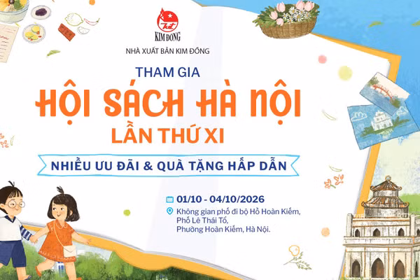 Poster Hội Sách Hà Nội 2026.