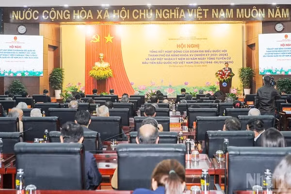 Đoàn đại biểu Quốc hội thành phố Đà Nẵng tổ chức gặp mặt kỷ niệm 80 năm Ngày Tổng tuyển cử đầu tiên bầu Quốc hội Việt Nam.