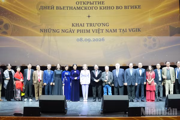 Khai trương những ngày phim Việt Nam tại VGIK.