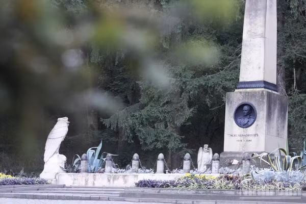 Khu tưởng niệm nhà thơ Mikhail Lermontov tại Pyatigorsk. (Ảnh: THANH THỂ)