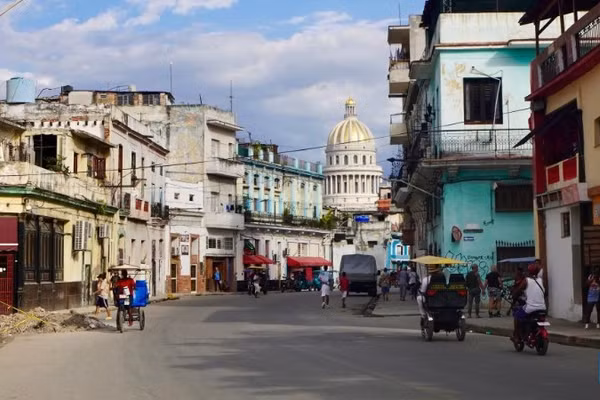 Một góc Thủ đô La Habana của Cuba. (Ảnh: Xinhua)