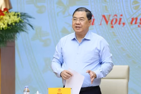 Phó Thủ tướng Thường trực Chính phủ Phạm Gia Túc phát biểu tại Phiên họp thứ nhất của Ủy ban quốc gia về an ninh hàng không và tạo thuận lợi hàng không. (Ảnh: chinhphu.vn/Phương Nguyên)