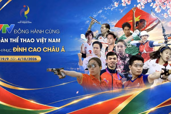 VTV đã chính thức sở hữu quyền phát sóng ASIAD 20 tại Việt Nam. (Ảnh: VTV)