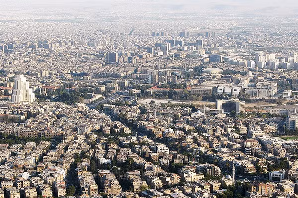 Thủ đô Damascus của Syria.Ảnh: WIKIPEDIA
