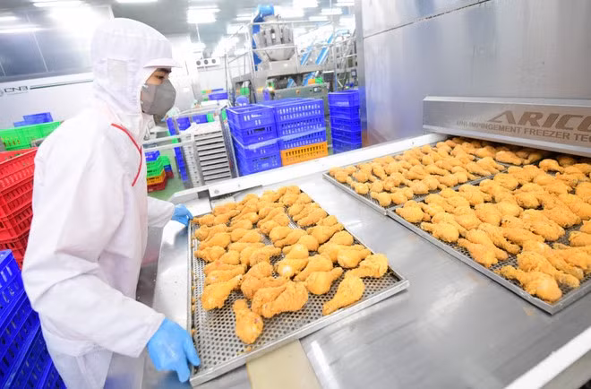 Lao động tại Công ty LC Foods. (Ảnh nhandan.vn)