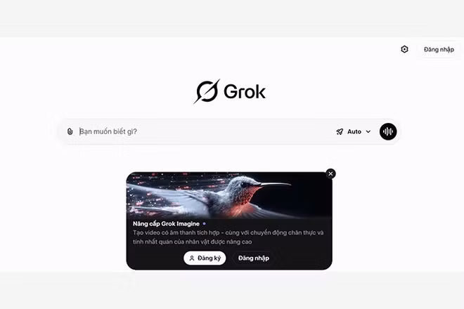 Ảnh Grok.com.