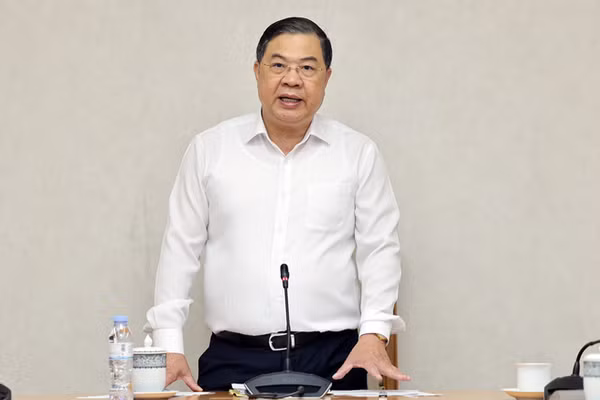 Phó Thủ tướng Thường trực Chính phủ Phạm Gia Túc phát biểu chỉ đạo tại cuộc họp. (Ảnh: chinhphu.vn)