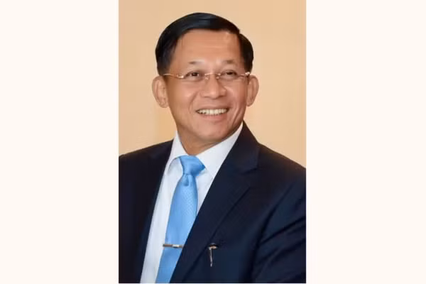 Tổng thống Myanmar Min Aung Hlaing. (Ảnh: Bộ Ngoại giao Việt Nam cung cấp)