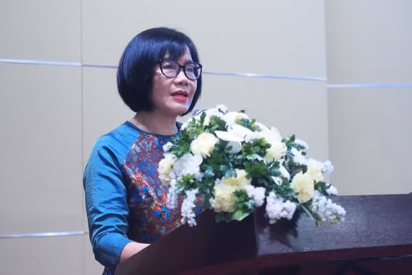 Thứ trưởng Tư pháp Đặng Hoàng Oanh phát biểu khai mạc hội thảo. (Ảnh: TL)