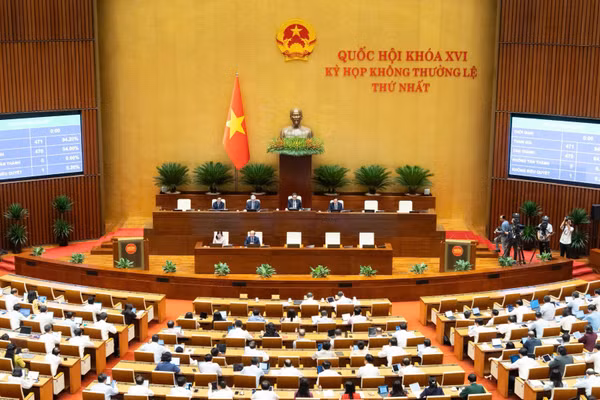 Quốc hội biểu quyết thông qua Luật sửa đổi, bổ sung một số điều của Luật Trách nhiệm bồi thường của Nhà nước, có hiệu lực thi hành từ ngày 1/3/2027. (Ảnh: TL)